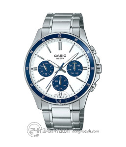 Đồng hồ Casio MTP-1374D-7A2VDF - Nam - Quartz (Pin) Dây Kim Loại - Chính Hãng - Size 43.5mm