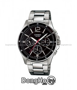 Đồng hồ Casio MTP-1374D-1A - Nam - Quartz (Pin) Dây Kim Loại - Chính Hãng - Size 43.5mm