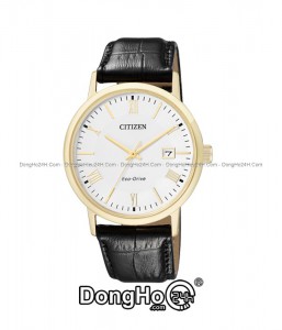 Đồng hồ Citizen BM6772-05A - Nam - Kính Sapphire - Eco-Drive (Năng Lượng Ánh Sáng) Dây Da - Chính Hãng - Size 37mm